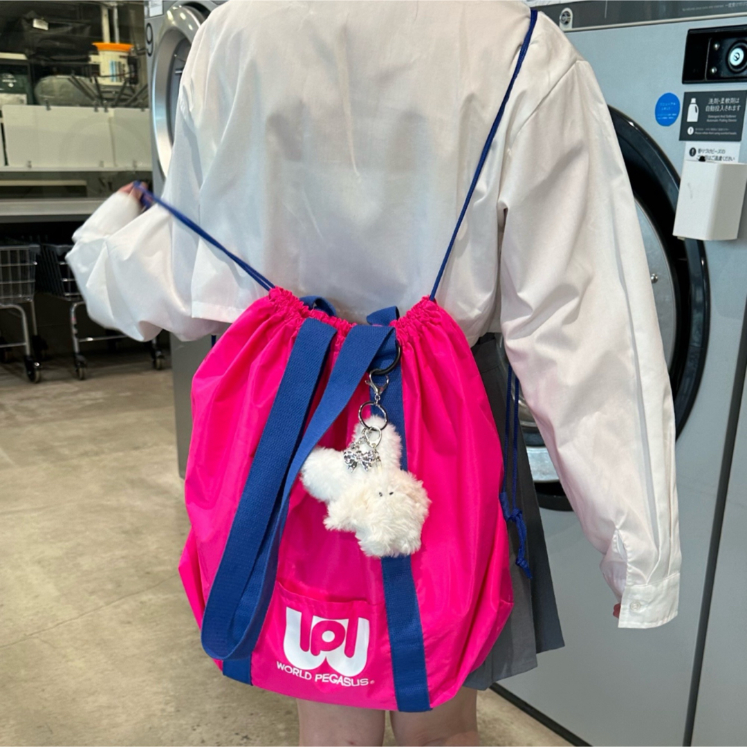 ワールドペガサス× SHRITA 3WAYバッグ ピンク ワッペ シュリータ ワールドペガサス× SHRITA 3WAYバッグ ピンク ワッペ シュリータ