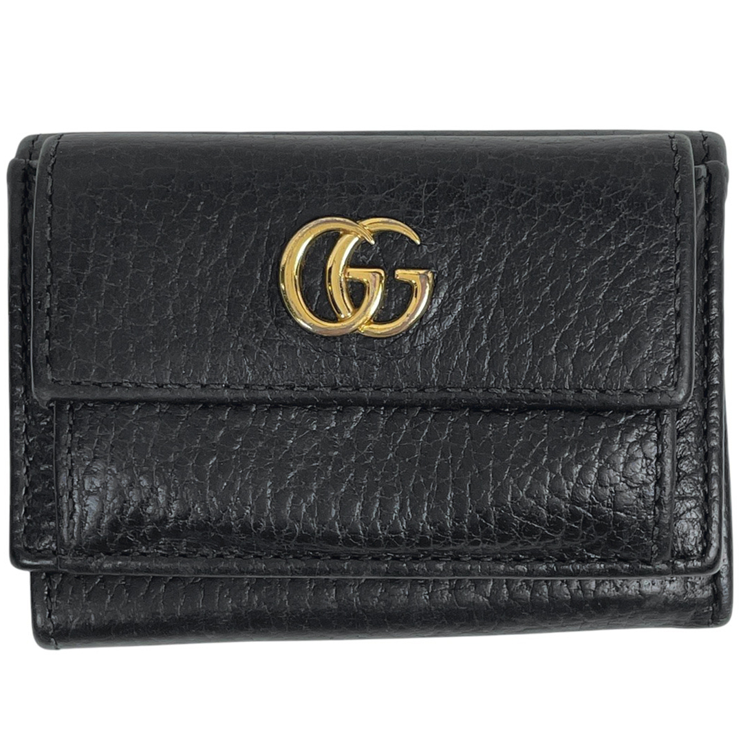 グッチ GGマーモント 三つ折り 財布 レディース グッチ GGマーモント 三つ折り 財布 レディース