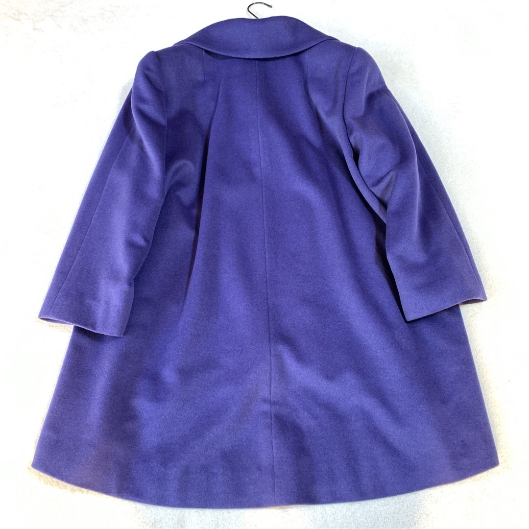 極美品✨高級 ニナリッチ 女優襟 カシミヤアンゴラ混 コート 極美品✨高級 ニナリッチ 女優襟 カシミヤアンゴラ混 コート