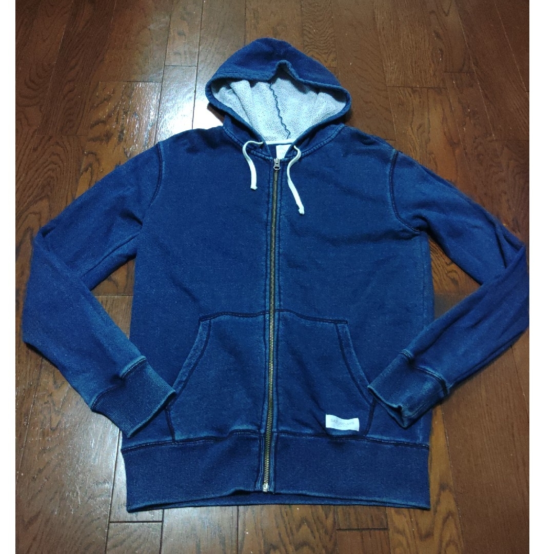 【美品】Saturdays Surf NYC サタデーズ インディゴ パーカーS SATURDAYS SURF NYC - Saturdays surf nyc パーカー S