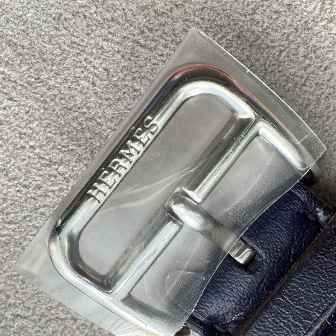 Apple - 2111 Apple Watch エルメス ブルー ロープ柄 二重 Apple - 2111 Apple Watch エルメス ブルー ロープ柄 二重