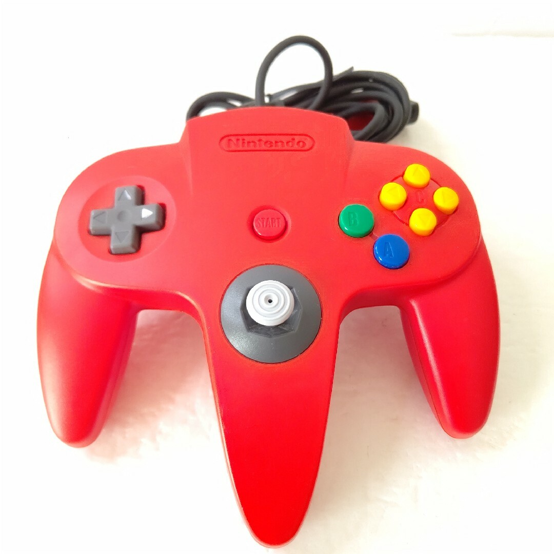 NINTENDO 64 - Nintendo ニンテンドー64 美品 ブラック レッド NINTENDO 64 - Nintendo ニンテンドー64 美品 ブラック レッド