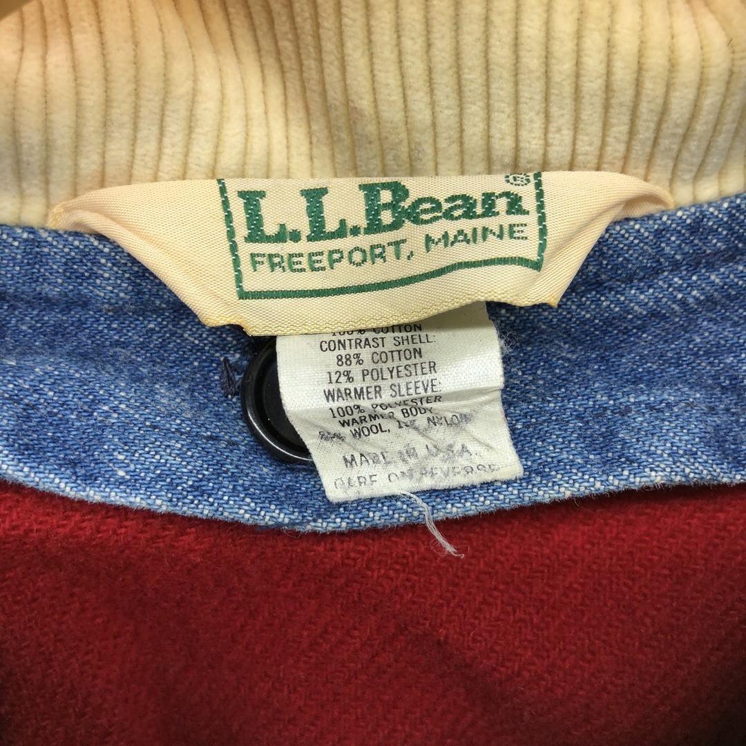 L.L.Bean - 古着 80年代 エルエルビーン L.L.Bean ライナー付き L.L.Bean - 古着 80年代 エルエルビーン L.L.Bean ライナー付き