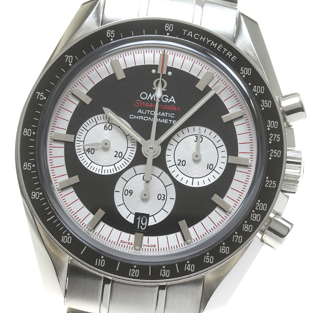 OMEGA - オメガ OMEGA 3507.51 スピードマスター レジェンド ミハエルシューマッハ 自動巻き メンズ 美品 _846552