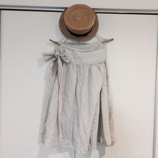 ネストローブ(nest Robe)のnest robe linen 巻き skirt ＊(ロングスカート)