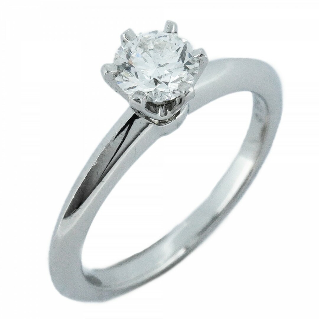 Tiffany & Co. - 【4jsb1031】ティファニー リング ソリティア 1PD ダイヤモンド Pt950 プラチナ 0.46ct 11号【中古】レディース