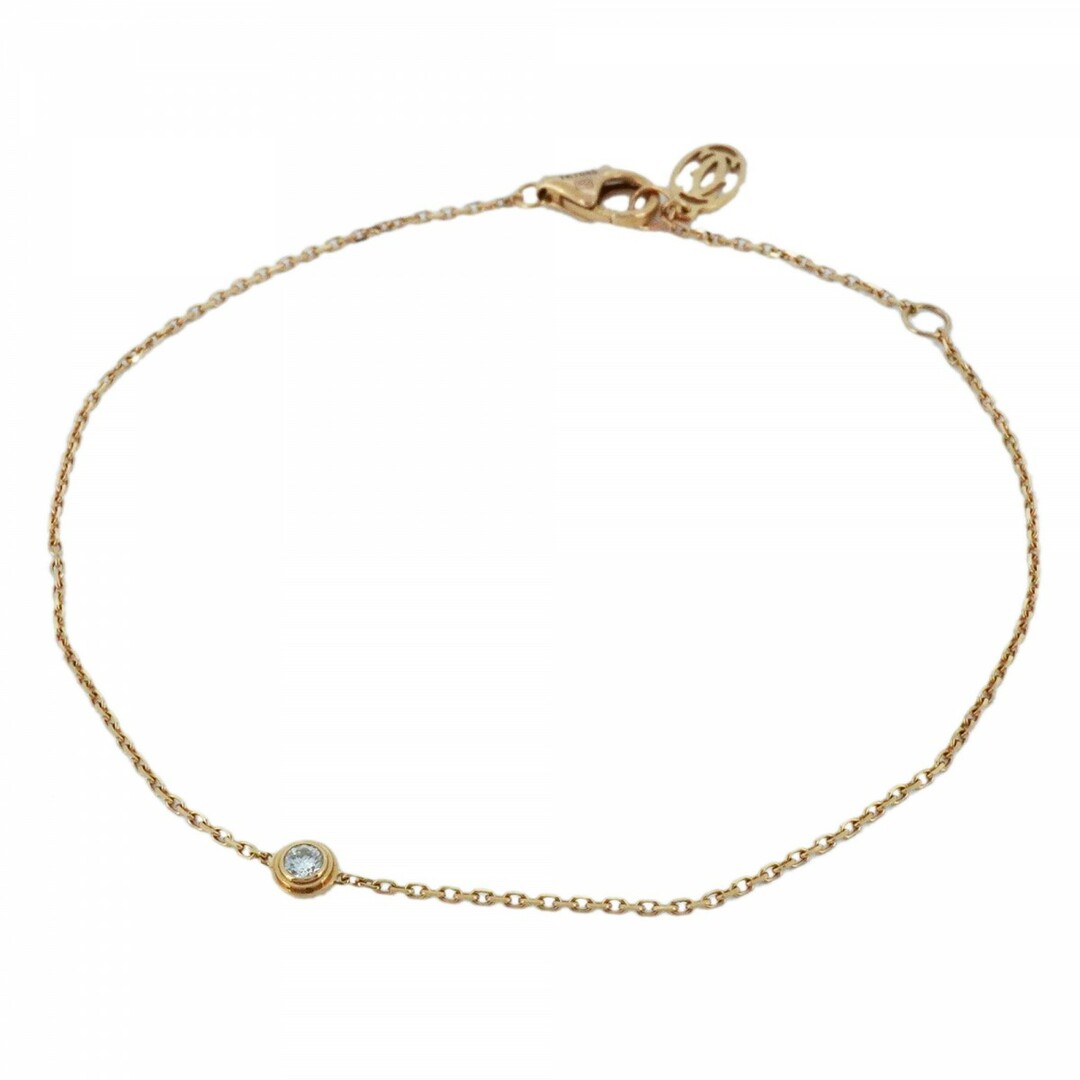 Cartier - 【4jsb1032】カルティエ ブレスレット ディアマンレジェ XS/1PD ダイヤモンド K18PG ピンクゴールド【中古】レディース