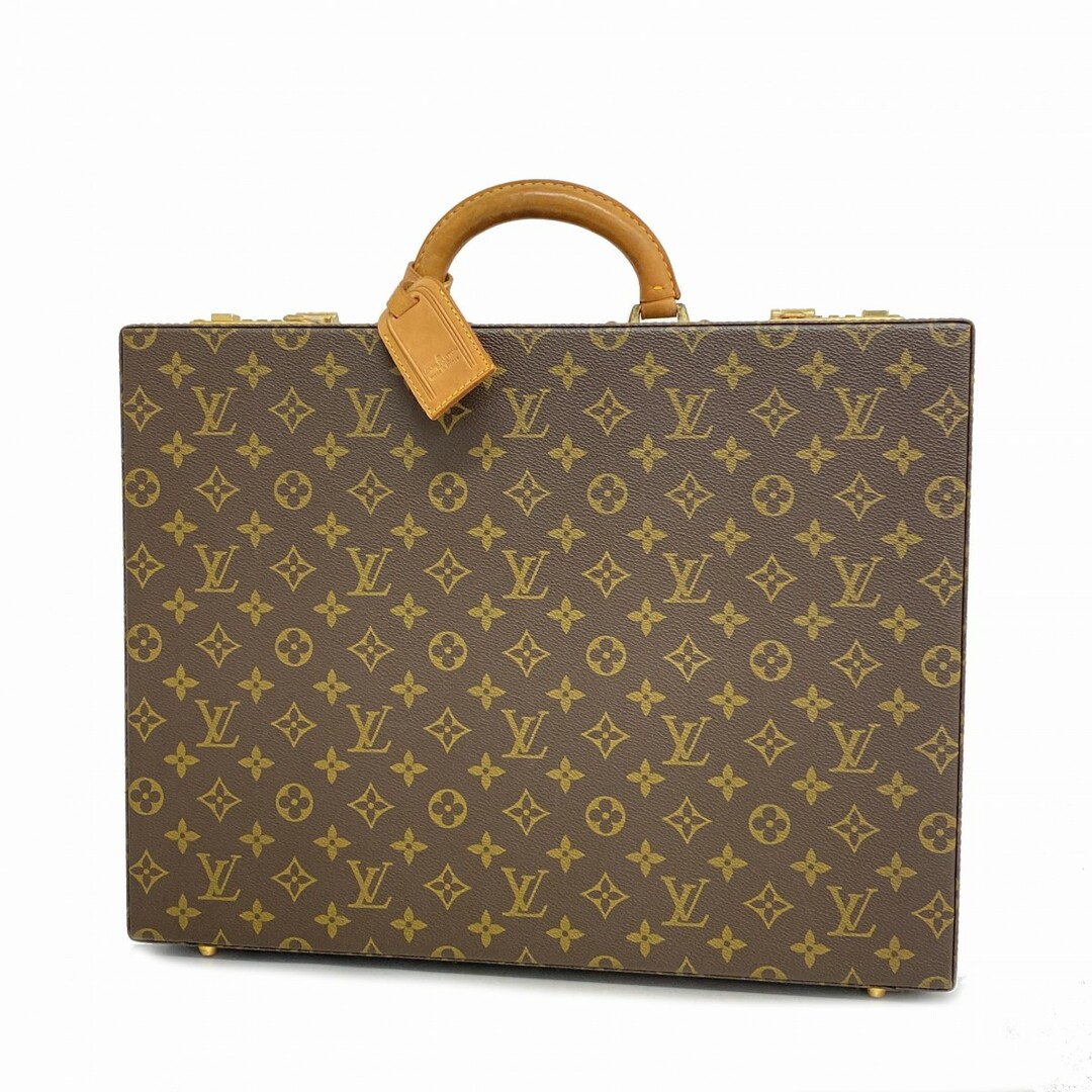 LOUIS VUITTON - 【4td3225】ルイヴィトン アタッシュケース モノグラム クラッシャー M53124 ブラウン【中古】メンズ レディース ユニセックス