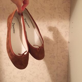 レペット(repetto)のrepetto brown 38.(バレエシューズ)