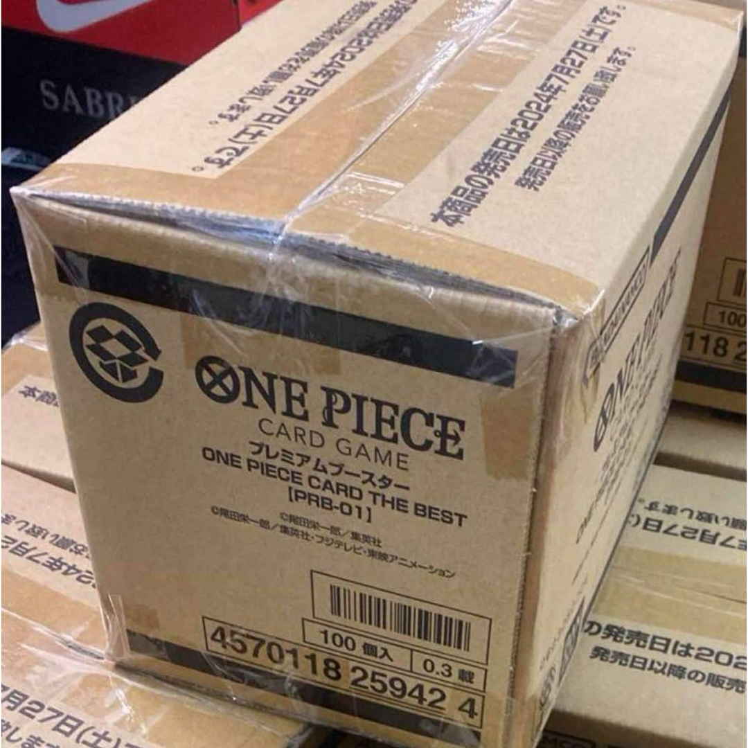 ONE PIECE CARD THE BEST【PRB-01】未開封 1カートン Box/デッキ ONE PIECE CARD THE BEST【PRB-01】未開封 1カートン Box/デッキ