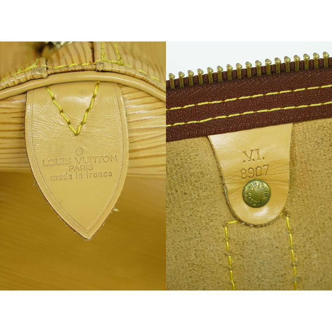本物 ルイヴィトン LOUIS VUITTON LV キーポル 45 エピ レザー 本物 ルイヴィトン LOUIS VUITTON LV キーポル 45 エピ レザー