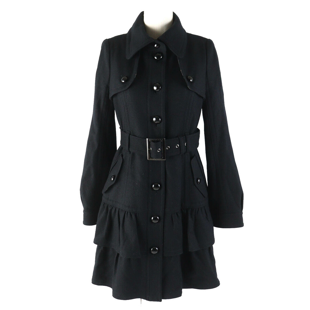 美品△BURBERRY BLUE LABEL バーバリーブルーレーベル ウール100 美品△BURBERRY BLUE LABEL バーバリーブルーレーベル ウール100