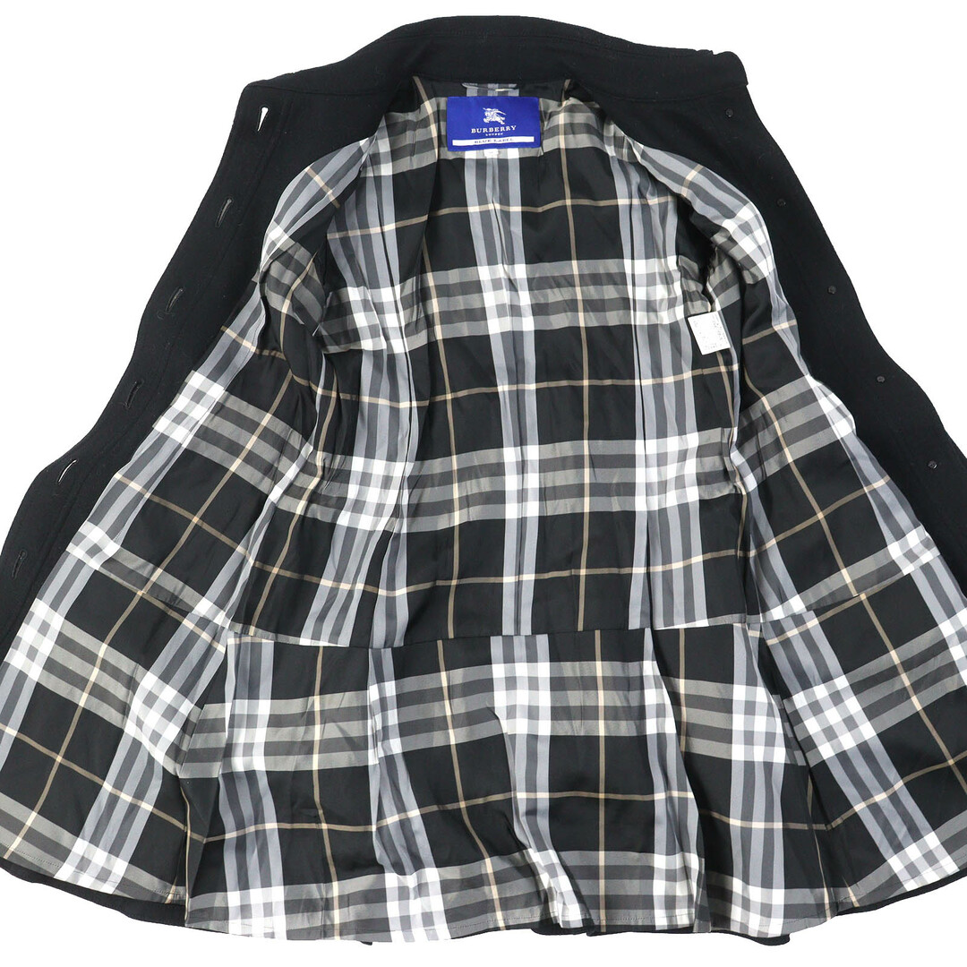 美品△BURBERRY BLUE LABEL バーバリーブルーレーベル ウール100 美品△BURBERRY BLUE LABEL バーバリーブルーレーベル ウール100