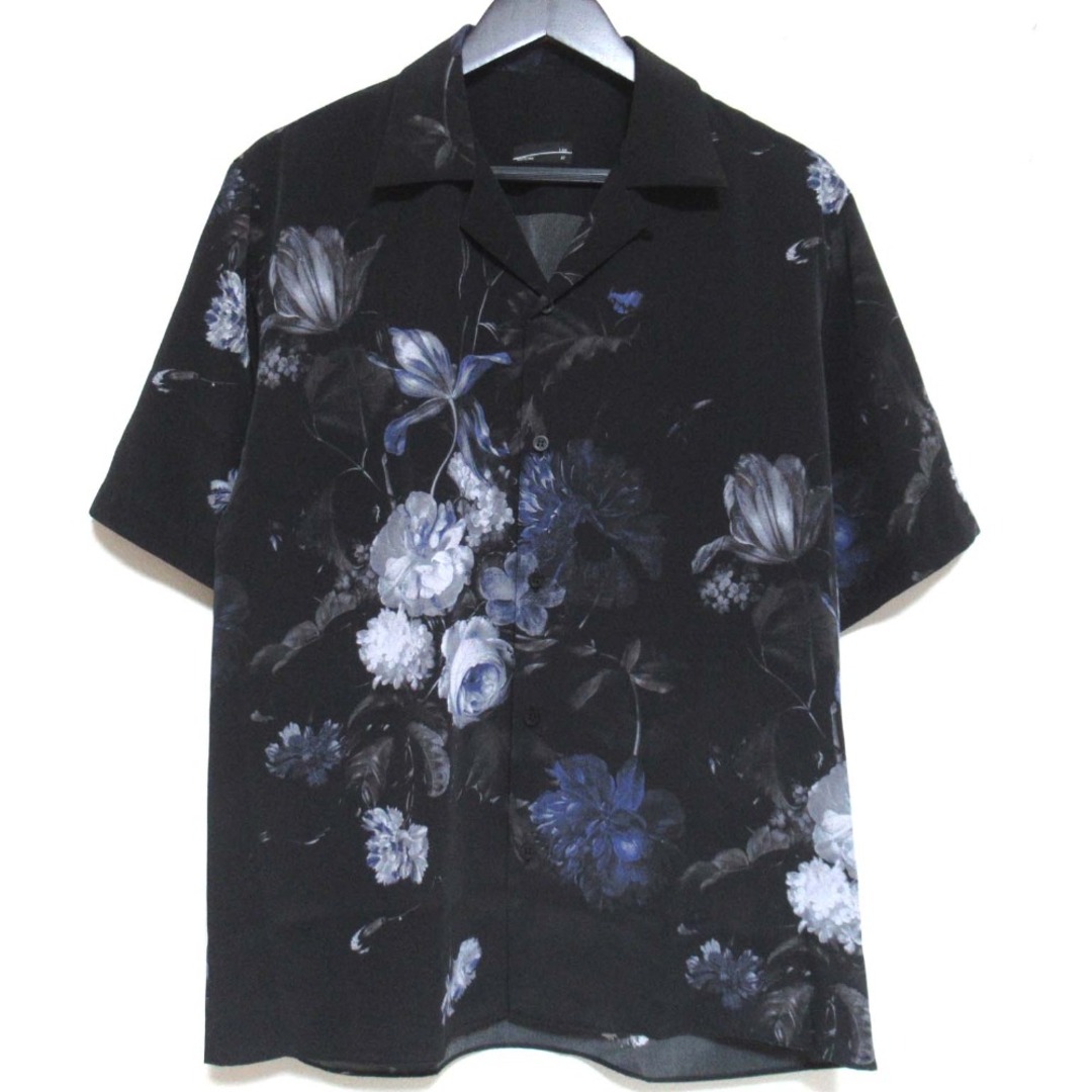 楽天 送料無料にならない LAD 24SS 美品 MUSICIAN INKJET DECHINE ラッドミュージシャン シャツ+ブラウス(半袖+袖なし)