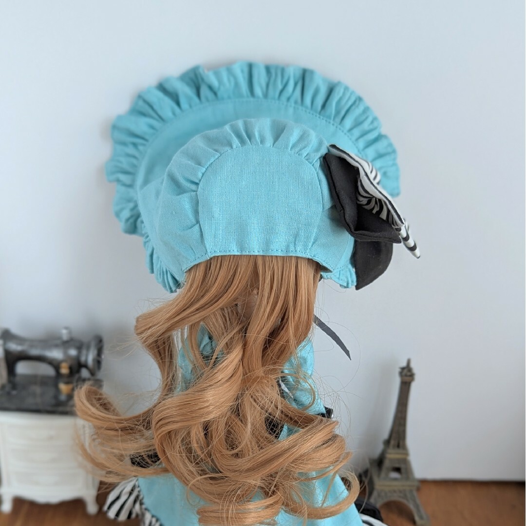 \半額SALE/ 1170【ハルモニアブルーム 】ミントブルーのロングドレスと 着せ替え服・アウトフィット