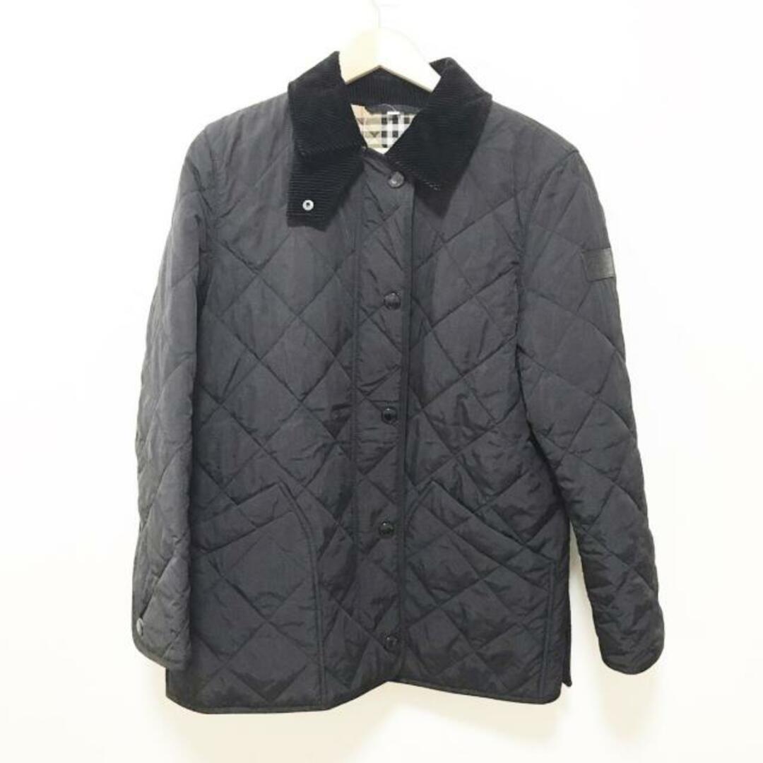 BURBERRY LONDON ENGLAND(バーバリーロンドンイングランド) コート サイズM レディース COTSWOLD(コッツウォルズ) 8021751 黒 2023AW/長袖/キルティング/ジップアップ/中綿/冬