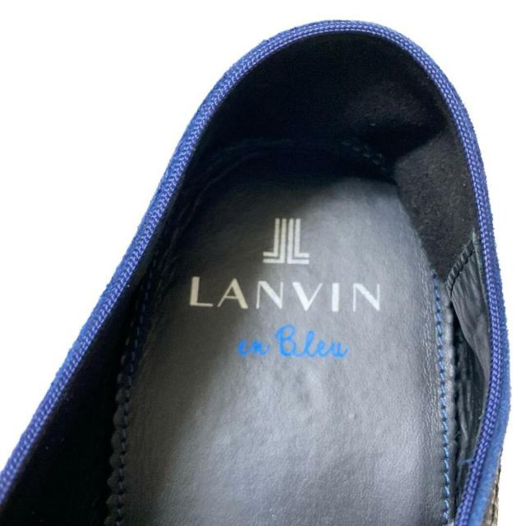 LANVIN en Bleu - LANVIN en Bleu(ランバンオンブルー) シューズ 26.5 メンズ - 黒×ネイビー レザーの通販 by ブランディア|ランバンオンブルーならラクマ LANVIN en Bleu - LANVIN en Bleu(ランバンオンブルー) シューズ 26.5 メンズ - 黒×ネイビー レザーの通販 by ブランディア|ランバンオンブルーならラクマ