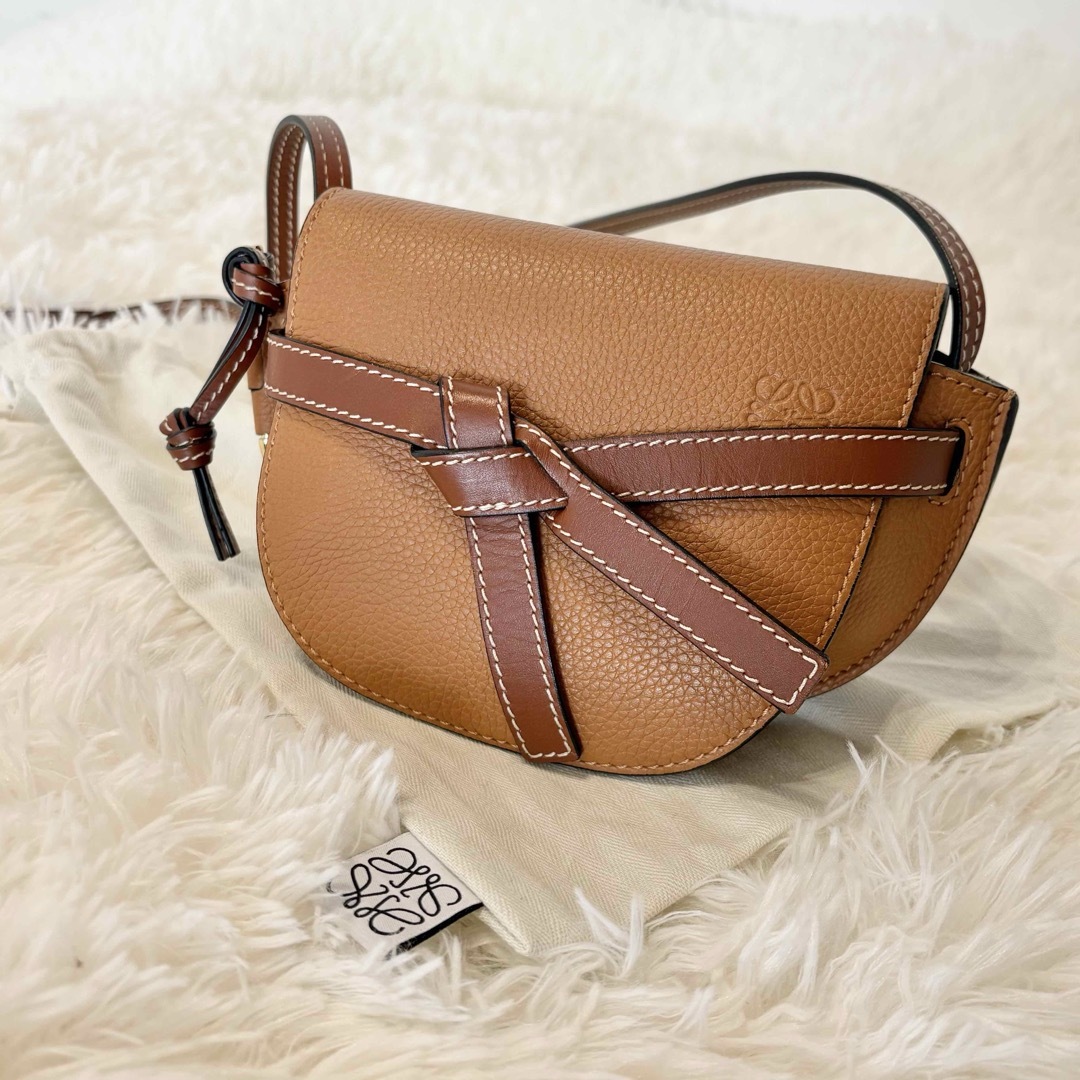 LOEWE - 【極美品】ロエベ LOEWE ゲートミニ ショルダーバッグ