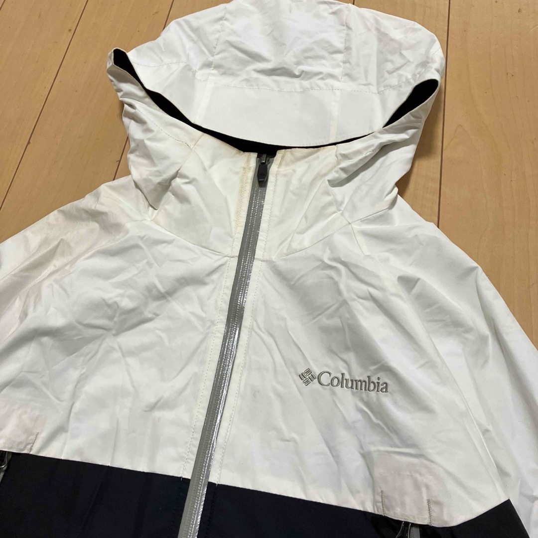 Columbia - Columbia コロンビア マウンテンパーカー 白 黒 M Columbia - Columbia コロンビア マウンテンパーカー 白 黒 M