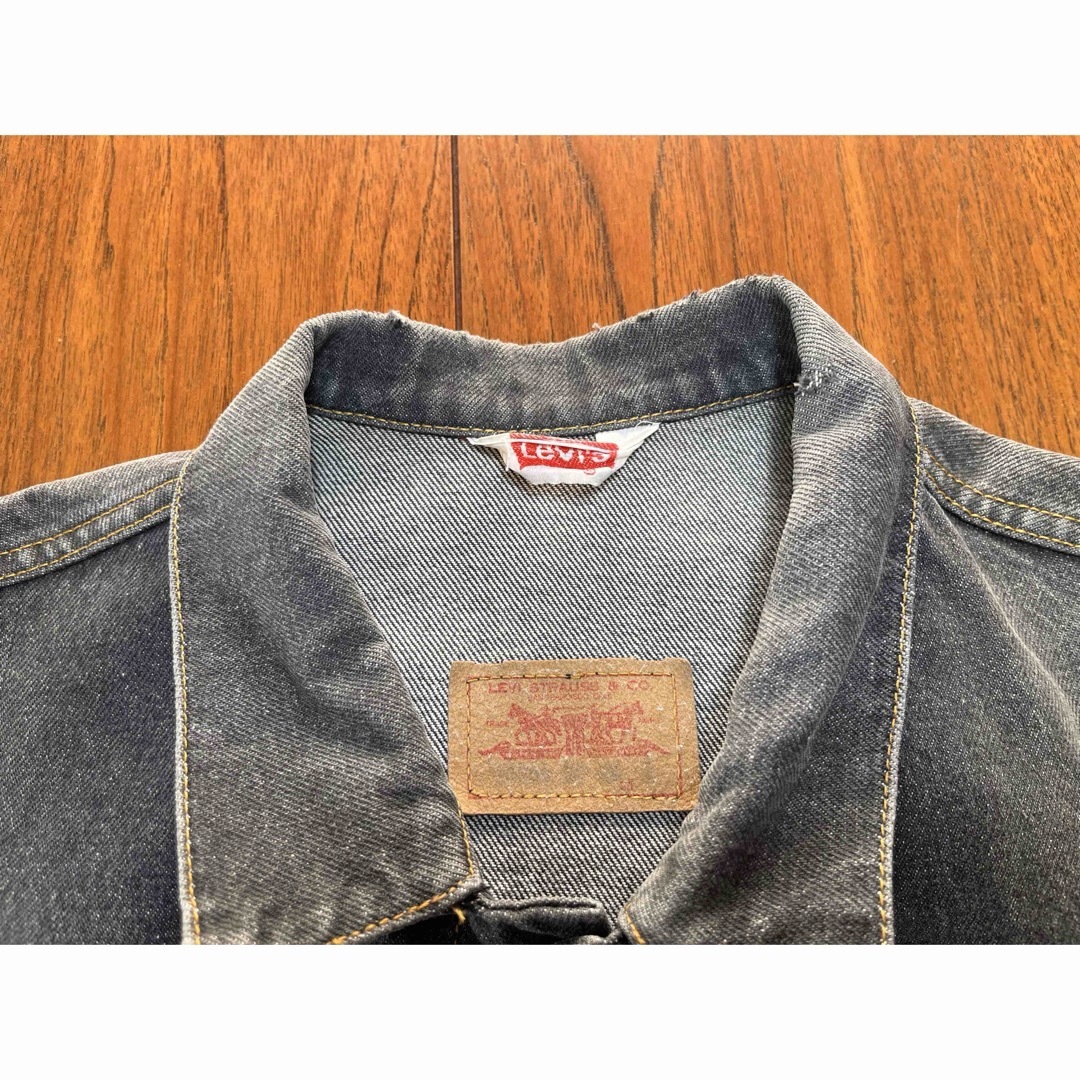 90's EURO LEVI'S 70506-0259 ブラックデニム 先染め Gジャン 90's EURO LEVI'S 70506-0259 ブラックデニム 先染め Gジャン