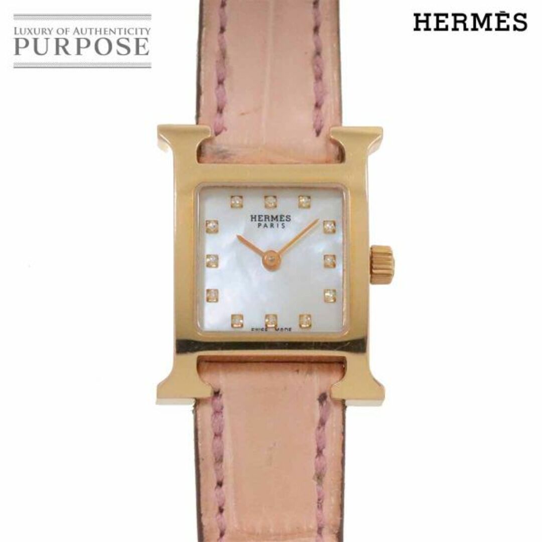 HERMES - エルメス HERMES Hウォッチ ミニ HH1 170 レディース HERMES - エルメス HERMES Hウォッチ ミニ HH1 170 レディース