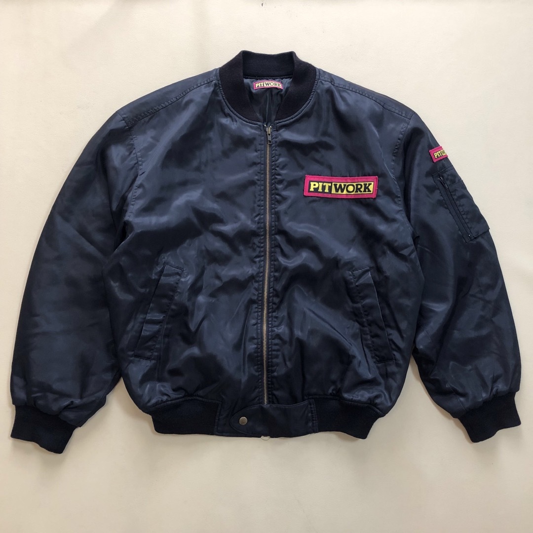 日産 - 日本製!PIT WORK ピットワーク MA-1 ジャケットT64の 日産 - 日本製!PIT WORK ピットワーク MA-1 ジャケットT64の