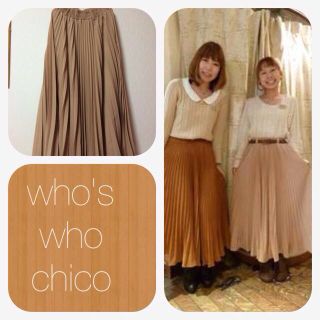 フーズフーチコ(who's who Chico)のwho's who chico スカート(ロングスカート)