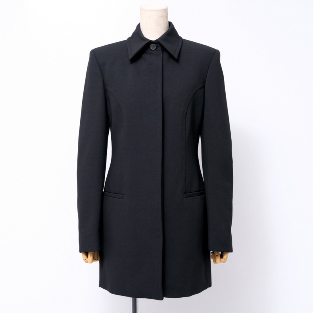 GUCCI - GUCCI グッチ 214-0242-7998 ジャケット サイズ38 比翼 ステンカラーコート イタリア製 ブランド古着【中古】20241122/RA2136