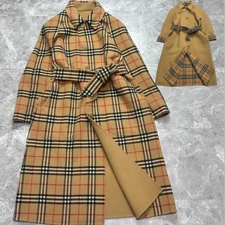 BURBERRY - バーバリーズ ロングコート リバーシブル ベルト付 BURBERRY - バーバリーズ ロングコート リバーシブル ベルト付