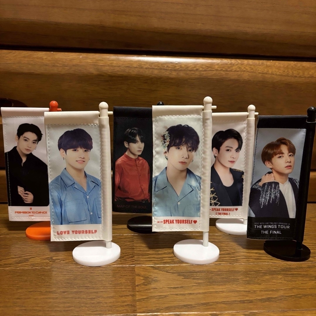 BTS ジョングク　ミニフラッグ  PCケース