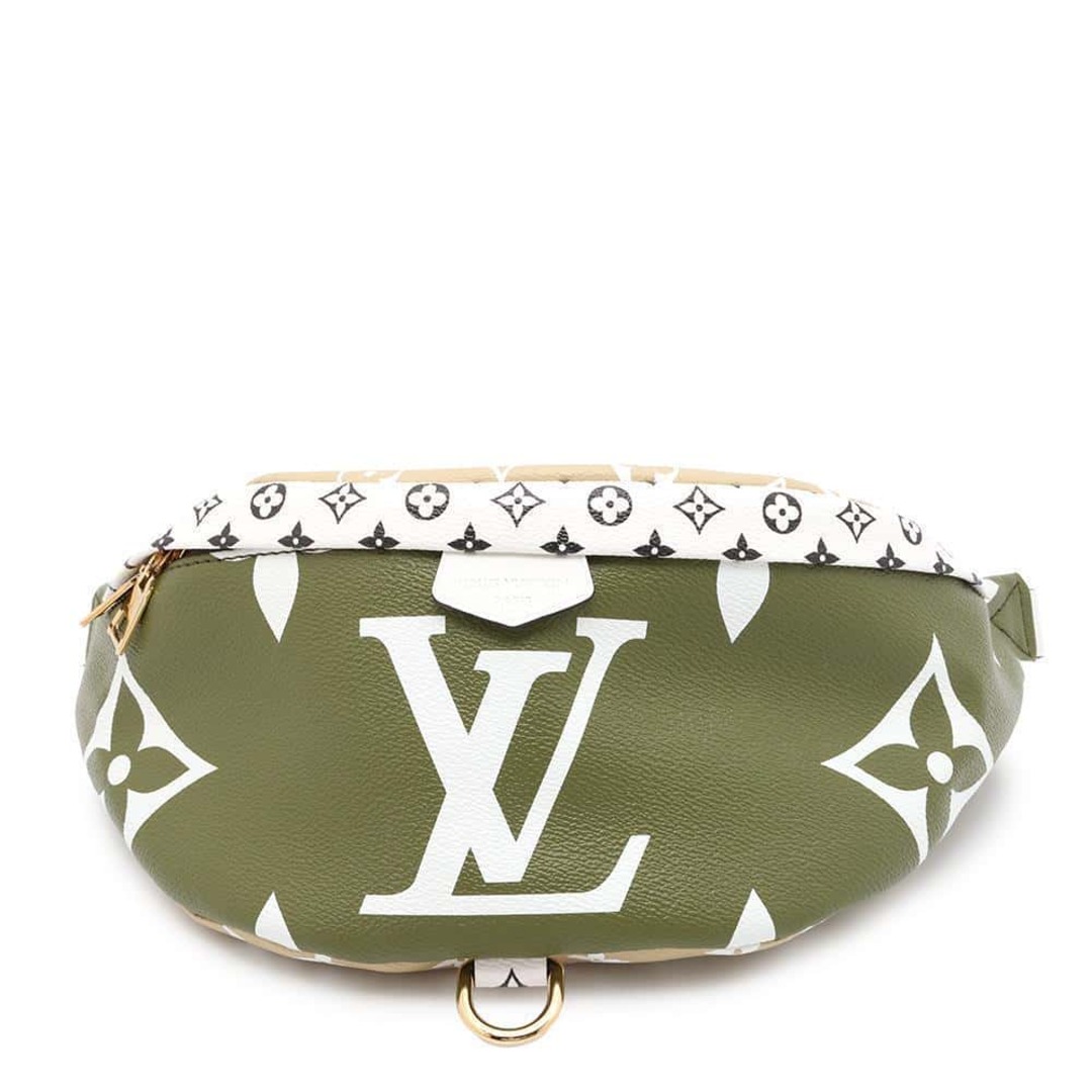 LOUIS VUITTON - ルイヴィトン ボディバッグ モノグラム・ジャイアント バムバッグ M44611 LOUIS VUITTON