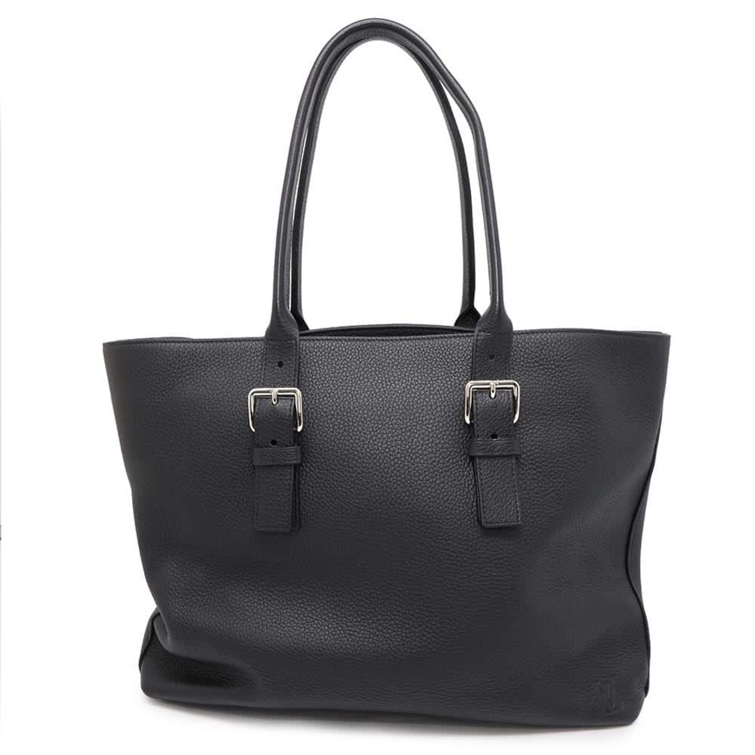 LOUIS VUITTON - ルイヴィトン トートバッグ トリヨンレザー カバ・ヴォワヤージュ M50086 LOUIS VUITTON ブラック 黒