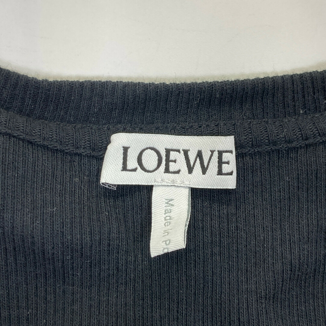 LOEWE - ロエベ ブラック S540Y07XAG クロップド アナグラム LOEWE - ロエベ ブラック S540Y07XAG クロップド アナグラム