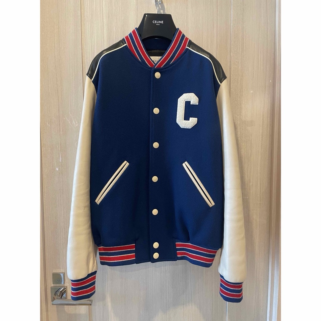 CELINE - 【美品】セリーヌ クラシックテディ スタジャン48 CELINE - 【美品】セリーヌ クラシックテディ スタジャン48