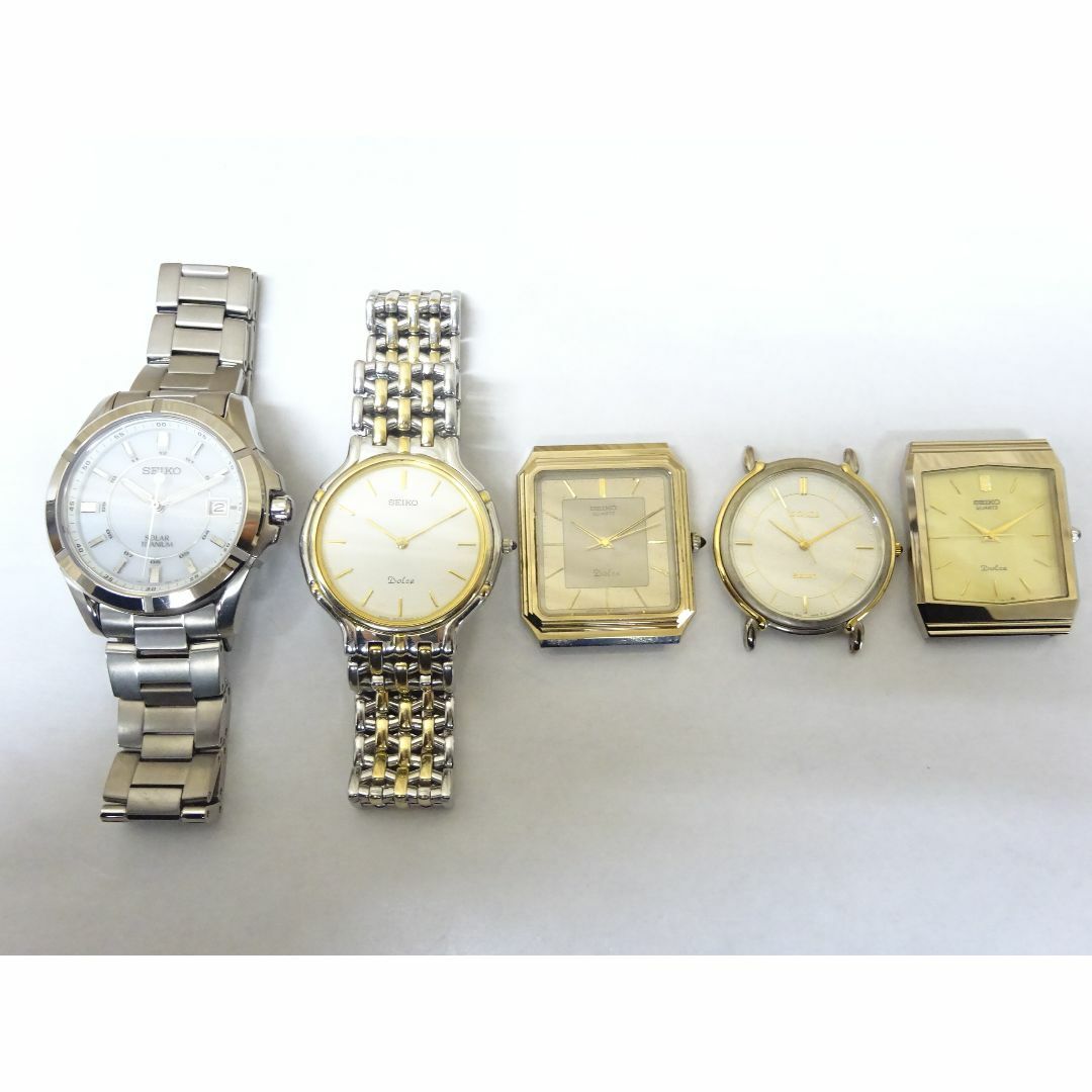 SEIKO - 広326/ SEIKO セイコー 時計 5点 まとめ ドルチェ ソーラー