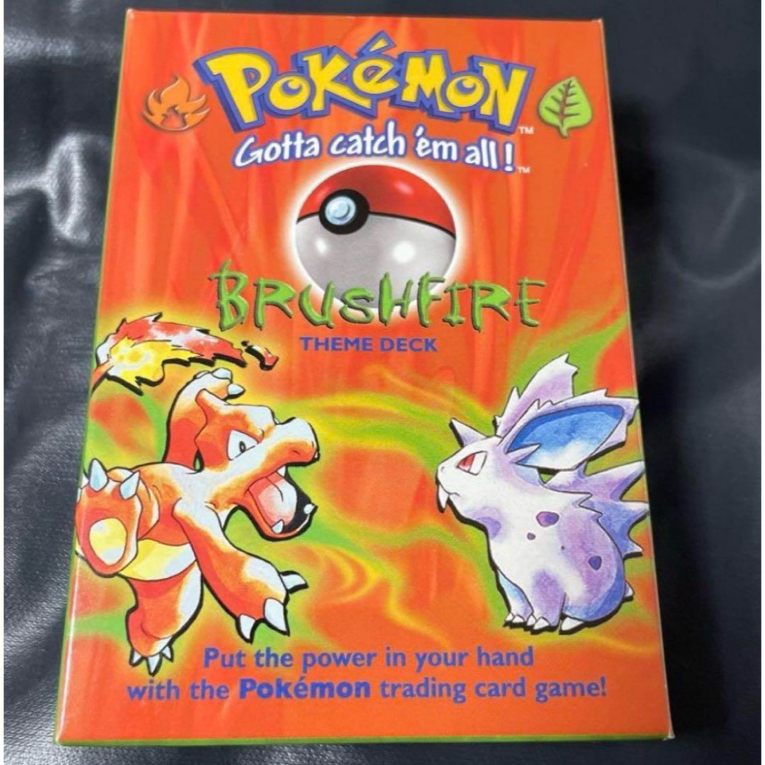ポケモンカード 旧裏 英語版 テーマデッキ BRUSHFIRE ポケモンカード 旧裏 英語版 テーマデッキ BRUSHFIRE