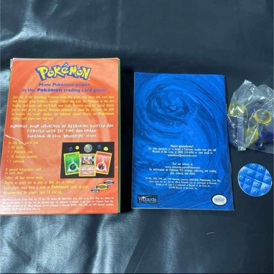ポケモンカード 旧裏 英語版 テーマデッキ BRUSHFIRE ポケモンカード 旧裏 英語版 テーマデッキ BRUSHFIRE