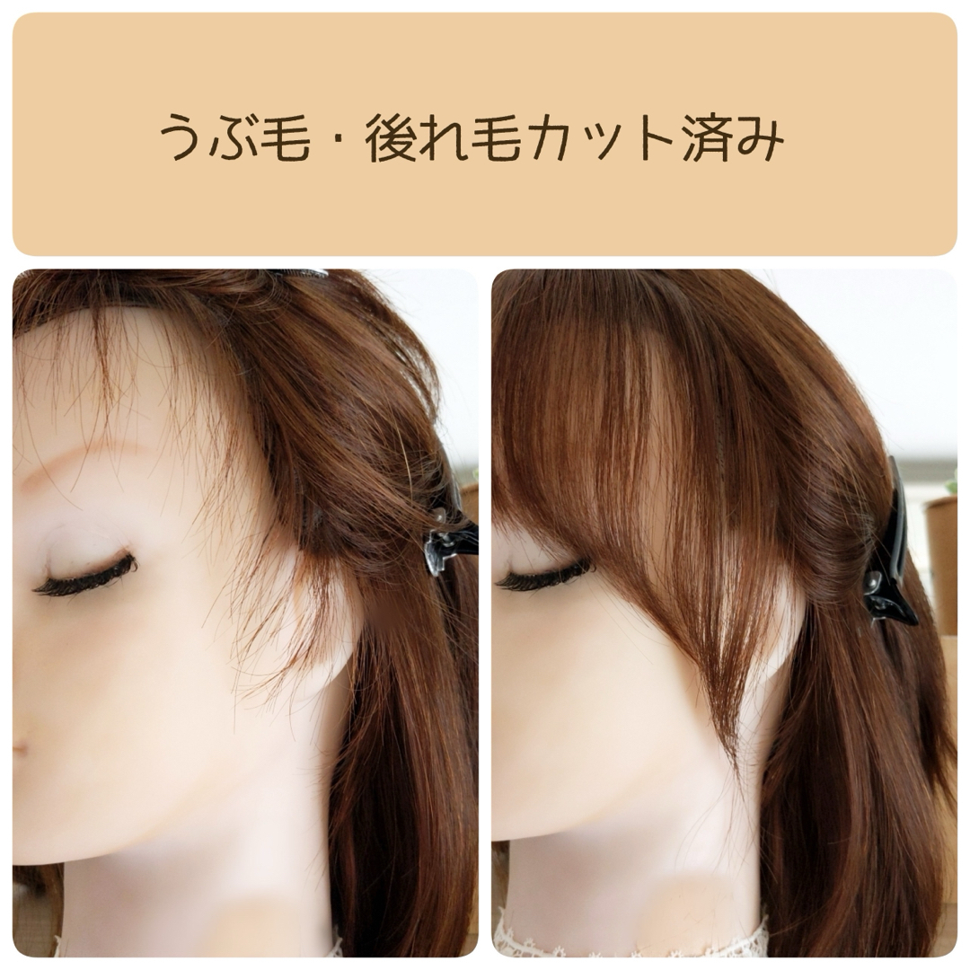 ✨サラサラ人毛100%ウイッグ✨ボブ ブラウン かわいいフル ✨サラサラ人毛100%ウイッグ✨ボブ ブラウン かわいいフル