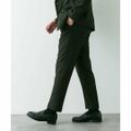 【KHAKI】LIFE STYLE TAILOR ブラッシュドウールライクストレ