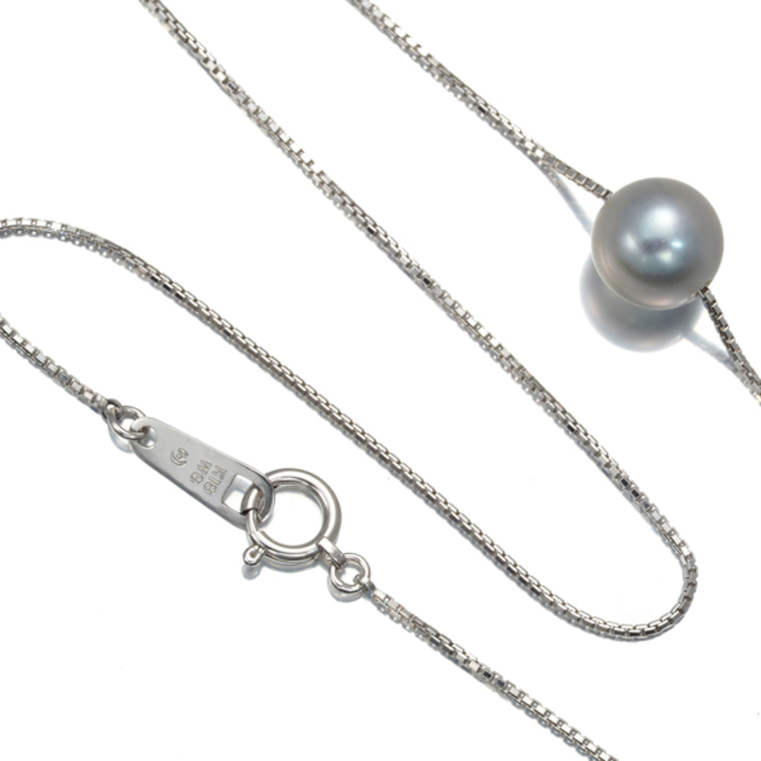 売れ筋・人気アイテム 商品 TASAKI - TASAKI タサキ ネックレス グレーパール 真珠 8.0mm 一 その他
