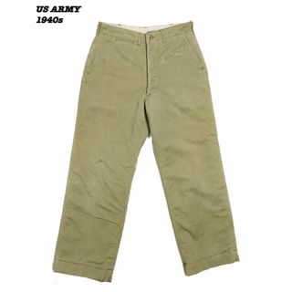 MILITARY - 31/33 us army 40s m43 ガスフラップ チノ m45 m41の MILITARY - 31/33 us army 40s m43 ガスフラップ チノ m45 m41の