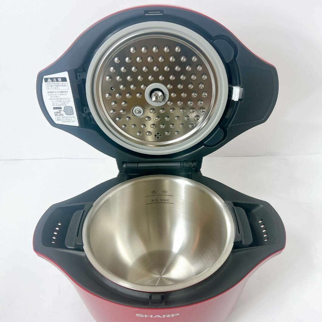 シャープ HEALSIO ヘルシオ ホットクック 2.4L KN-HW24C-R シャープ HEALSIO ヘルシオ ホットクック 2.4L KN-HW24C-R