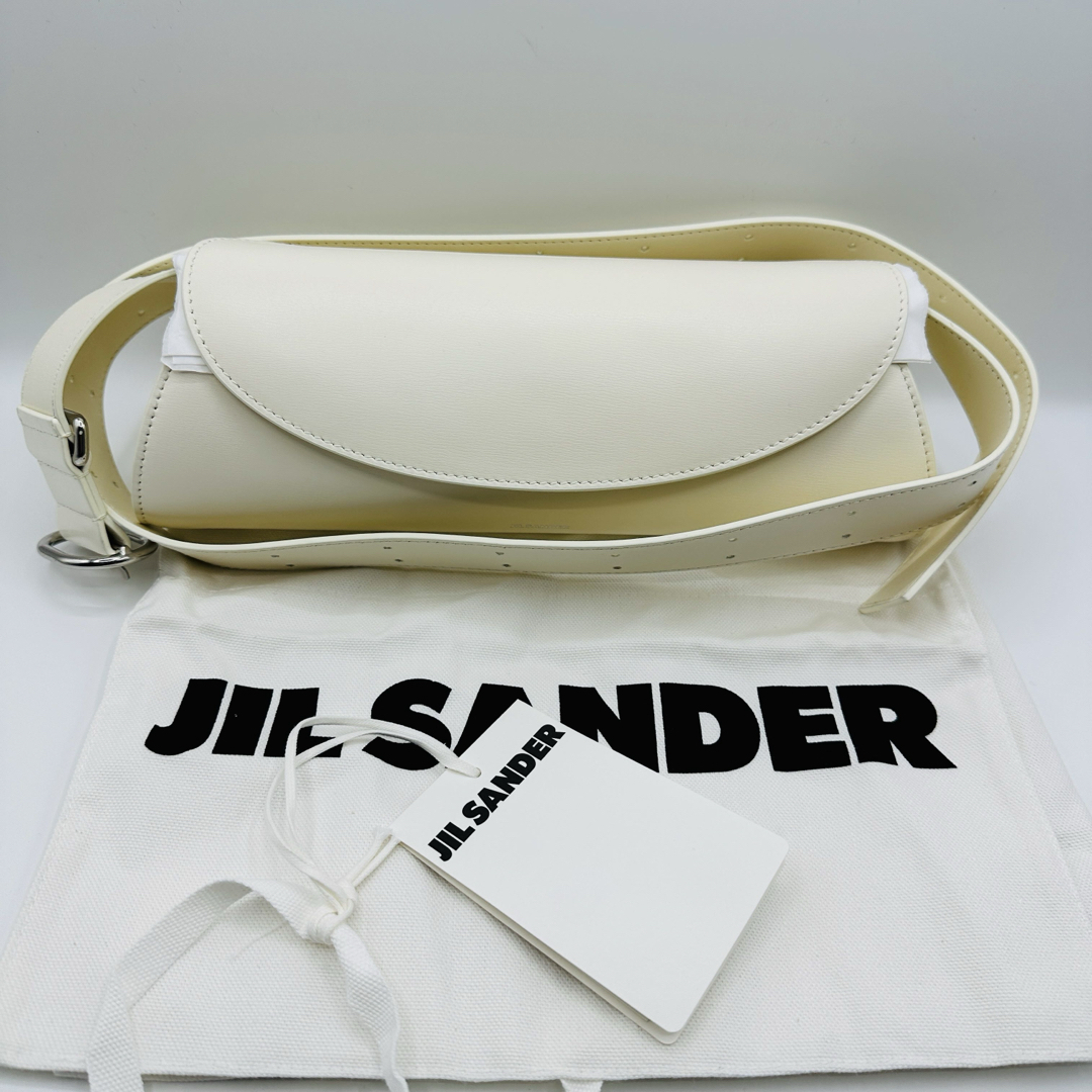 JIL SANDER - ホワイト JILSANDER Cannolo ジルサンダー JIL SANDER - ホワイト JILSANDER Cannolo ジルサンダー