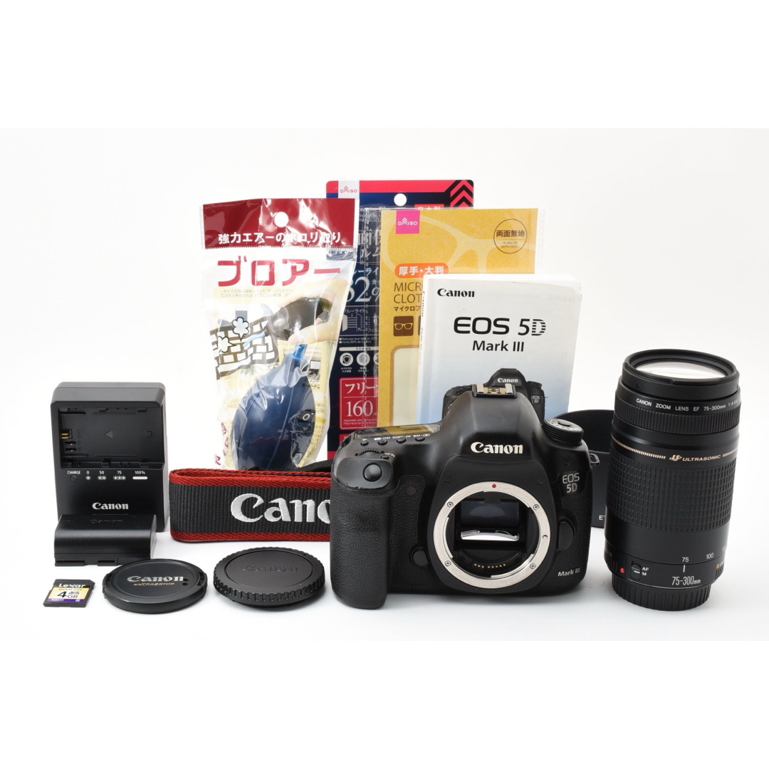 Canon - 動画/保証/Canon EOS 5D mark III望遠レンズセットの Canon - 動画/保証/Canon EOS 5D mark III望遠レンズセットの