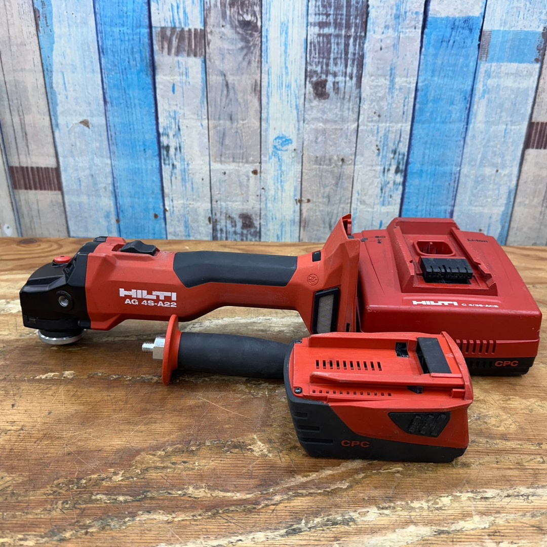 HILTY - 〇ヒルティ(HILTI)コードレスグラインダ AG 4S-A22-125 HILTY - 〇ヒルティ(HILTI)コードレスグラインダ AG 4S-A22-125