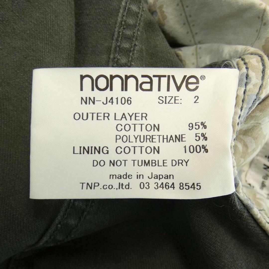 専用購入不可【 2/3 】 ノンネイティブ NONNATIVE デニムジャケット テーラードジャケット