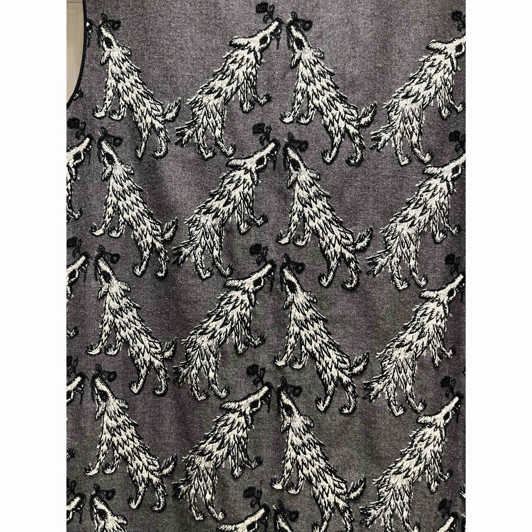 ミナペルホネン mountain loof ドレス 38 gray - ワンピース ミナペルホネン mountain loof ドレス 38 gray - ワンピース