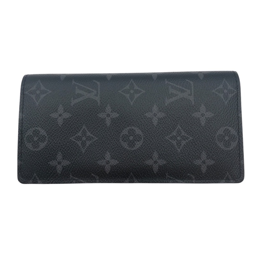 LOUIS VUITTON - 　ルイ・ヴィトン LOUIS VUITTON ポルトフォイユ ブラザ M61697 モノグラム エクリプス モノグラムキャンバス メンズ 長財布