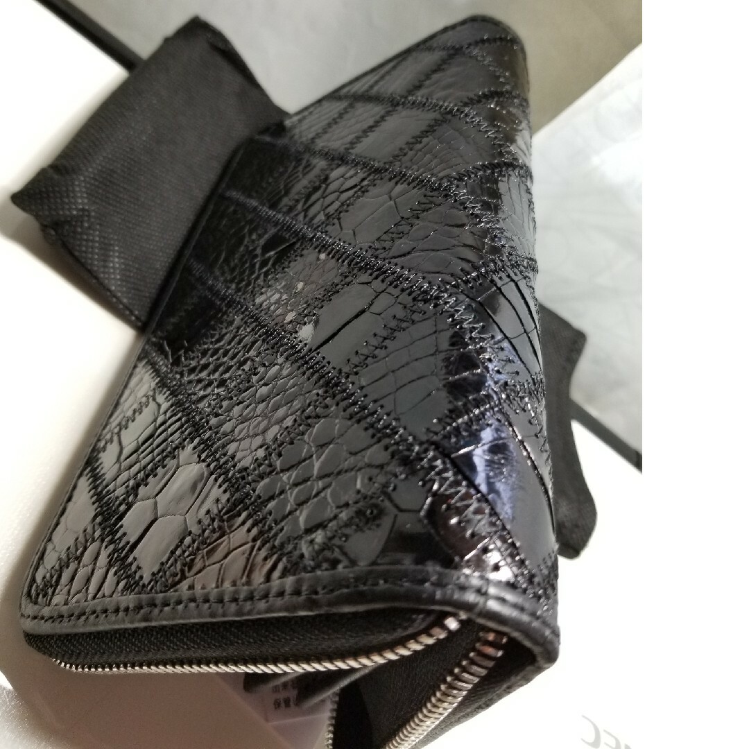 ナイル☆クロコダイル 本革☆パッチワーク☆ ラウンド 長財布 ナイル☆クロコダイル 本革☆パッチワーク☆ ラウンド 長財布