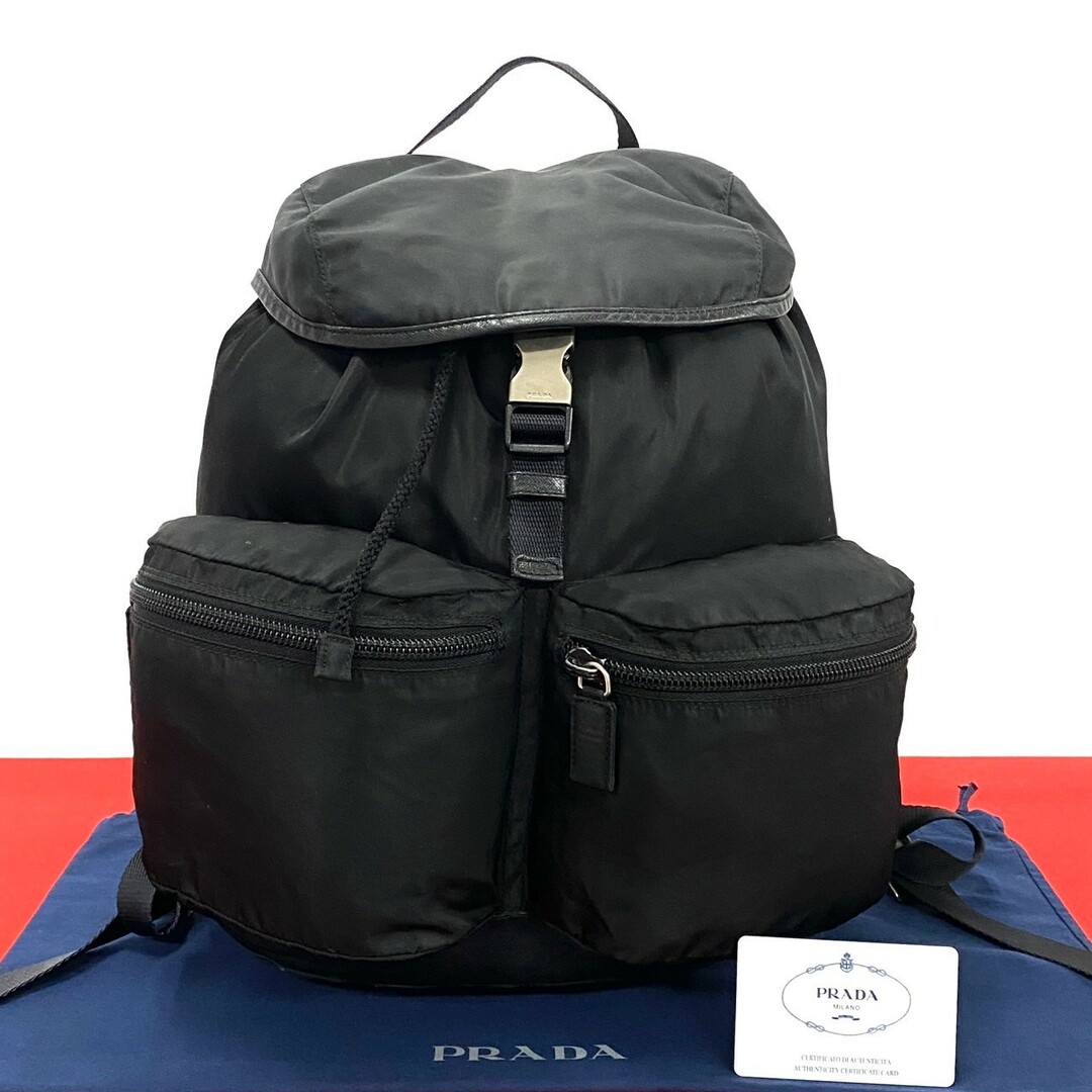 PRADA - 極 美品 PRADA プラダ 三角ロゴ 金具 ナイロン サフィアーノ レザー 本革 リュックサック デイパック バックパック ブラック 85573の通販 by Trip Used & Vintage|プラダならラクマ PRADA - 極 美品 PRADA プラダ 三角ロゴ 金具 ナイロン サフィアーノ レザー 本革 リュックサック デイパック バックパック ブラック 85573の通販 by Trip Used & Vintage|プラダならラクマ